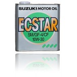 SUZUKI ECSTAR MOTOR OIL SAE 10W30 API SM/CF 3 л.